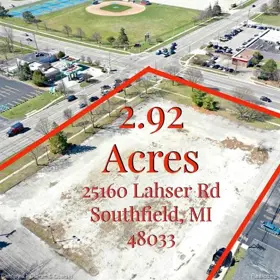 Lots And Land for sale in 25160 LAHSER Road, Southfield, MI, 48075