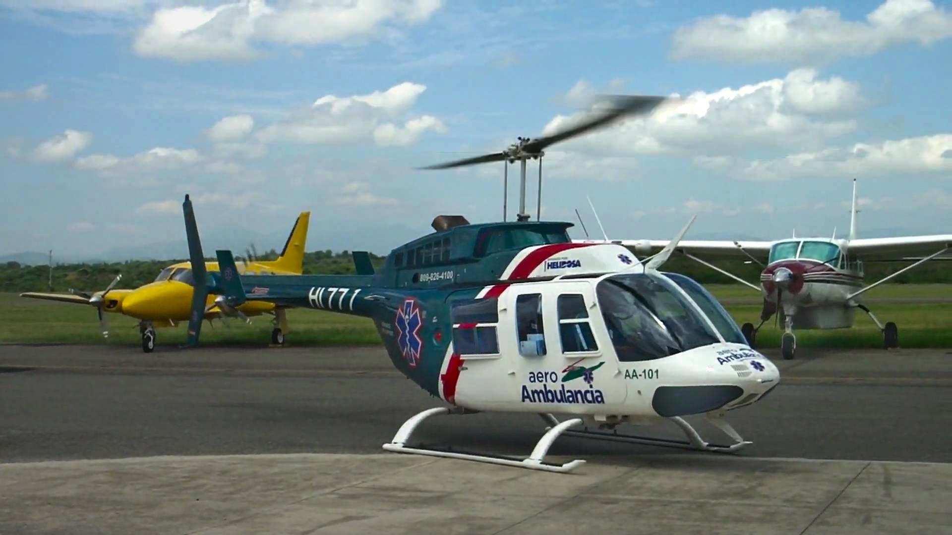Emergency Air Ambulance Service Helicopter
