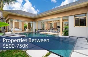 Properties between 500K - 750K in Playa del Carmen