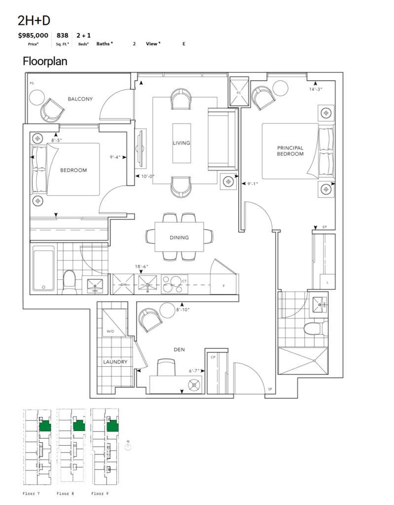 MRKT - Floor Plan - 2H+D