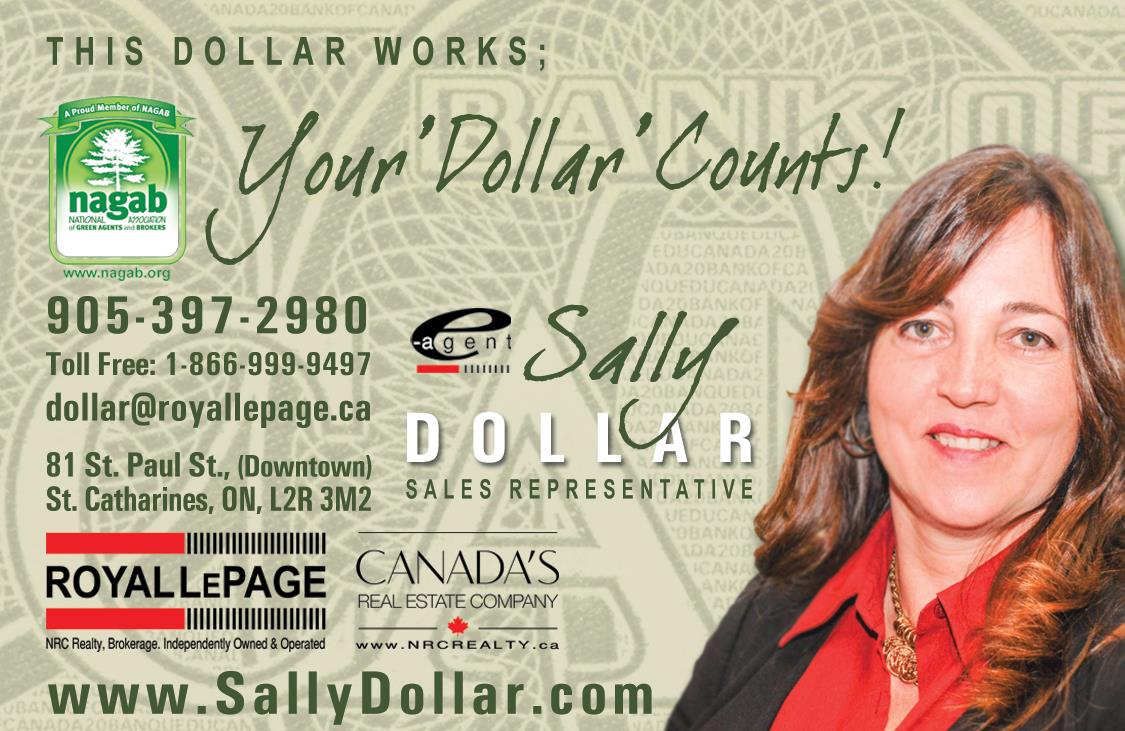Sally Dollar, Sales Representative, Royal LePage NRC Realty, Buyer Representative, Sell your Home, Realtor
