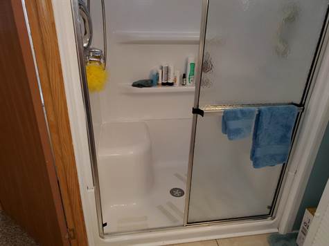NEW STEP-IN SHOWER