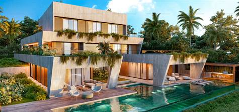 Contemporary 5BR Villa for Sale in Cap Cana Las Lagunas 1 