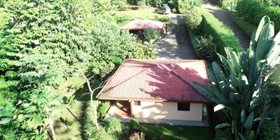 Classic 2-Bedroom Jungle House with River and Fruit Trees in Ojochal Costa Rica