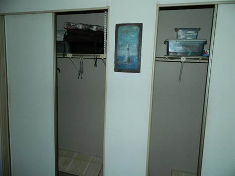 Main Bedroom double closets