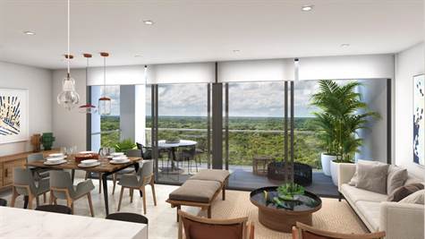 view interior - Penthouse with jungle view for sale in Playa del Carmen