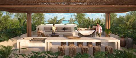 APARTMENT 1 BR IN BACALAR ON PRE SALE