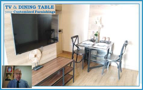 5. TV & Dining Set - Your customized Furnishings