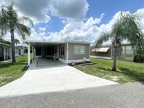 Homes for Sale in Sunnyside Mobile Home Park, Zephyrhills, Florida $42,500
