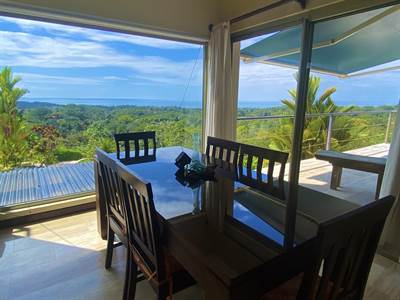 Panoramic Ocean View Villa with Easy Access in Uvita!