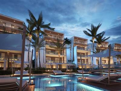 Vibes Waterfall Residences 1 and 2 BR condos and penthouses - Vista Cana