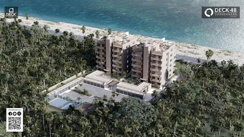 Amazing apartment Ocean front view for sale in Cozumel