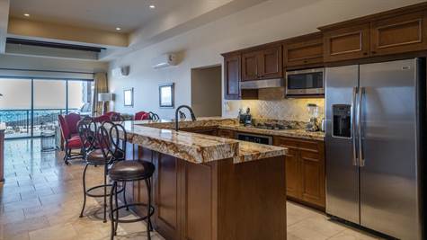 Granite countertop stainless appliances