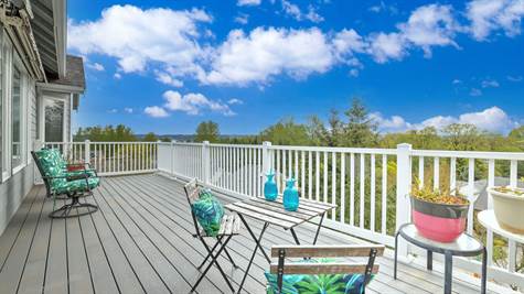 Long life decking material, plenty of space to entertain or just enjoy the view.