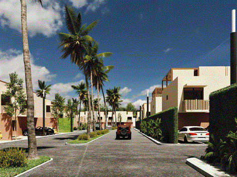 street view -  3 Story Villa for sale in Tulum