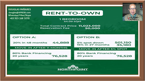 24. Rent to Own, 1-Bedroom