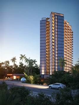 facade - double terrace condo for sale in Cancun