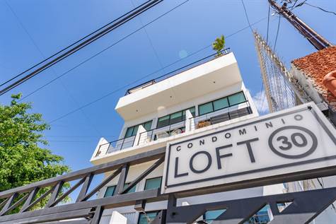 "Loft 30" Prime-location Downtown Condo for Sale in Playa del Carmen