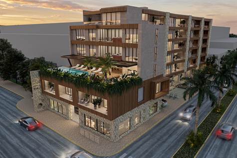  facade - Ocean view condo with terrace for sale in Cozumel