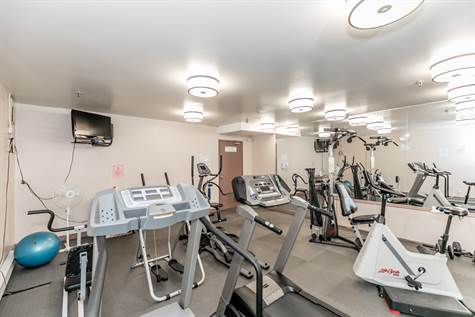 On-site exercise room