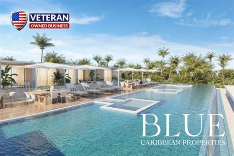 PUNTA CANA REAL ESTATE CONDOS FOR SALE - POOL VIEW
