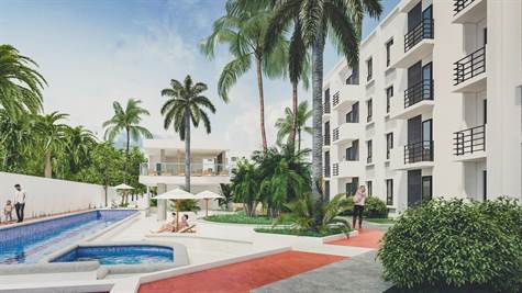 Great Comfort new Condo for sale in  Gated Community in Cancun