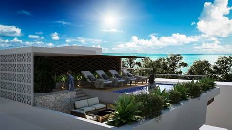 Luxury PH close to the Beach for sale in Playa del Carmen