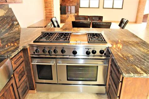 commercial stove