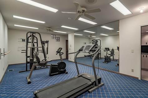 Your Own Private Gym (or dance studio w/ ballet bar)