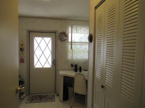 Laundry room / door leading out