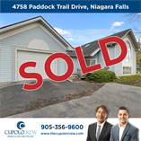 Homes Sold in WOODBINE, Niagara Falls, Ontario $639,900