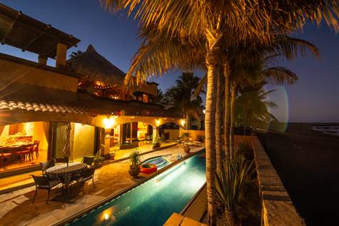 Casa La Playa and pool 