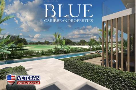 PREAL ESTATE -  AMAZING CONDOS FOR SALE - LIVING ROOMUNTA CANA REAL ESTATE -  AMAZING CONDOS FOR SALE - GOLF VIEW