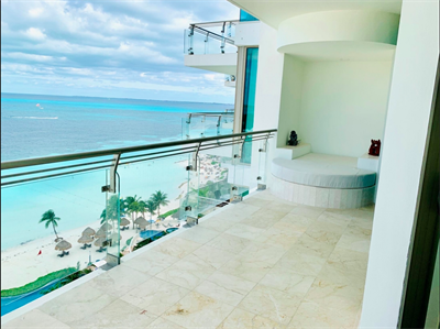 Luxury Beachfront condo in ¨Las Olas¨ Cancun Hotel Zone, Suite MLS-BRCA222, Cancun, Quintana Roo