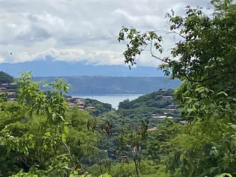 View of Bahia Culebra from front corner of lot