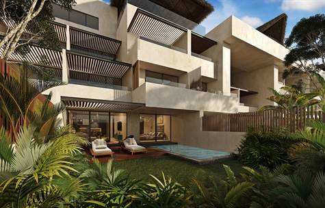 NEW APARTMENTS FOR SALE IN TULUM garden