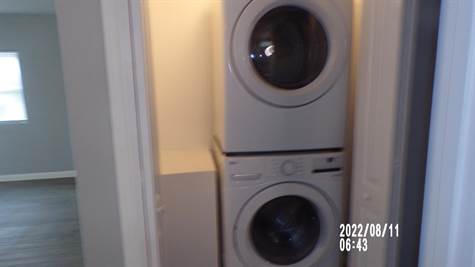 new stackable washer and dryer