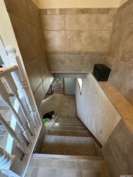 Stairs to basement