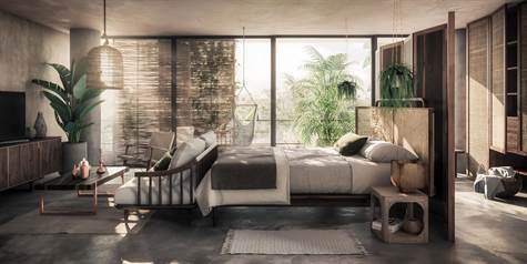 bedroom - Condo with balcony for sale in Playa del Carmen