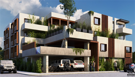 APARTMENTS WITH 2 BEDROOMS FOR SALE IN TULUM 