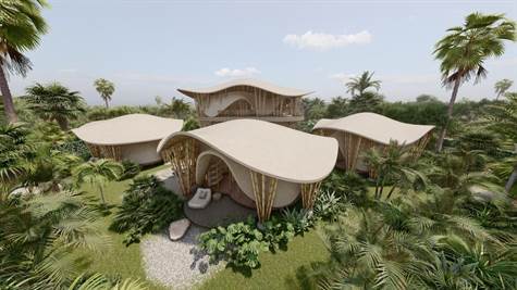 Ecological Home for Sale in the Privacy of the Jungle of  Tulum