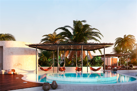 New condo for sales in TULUM - roof top