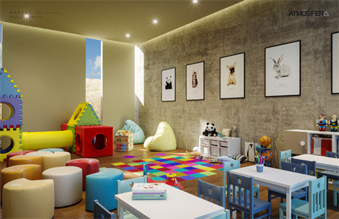 APARTMENT FOR SALE TELCHAC games room for children
