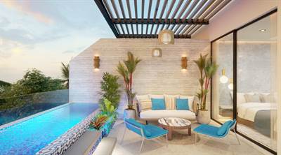 Goregous 1 Bedroom Studio (Walking distance to beach) Blu 38, Playa del Carmen , Suite 202, Tulum, Quintana Roo
