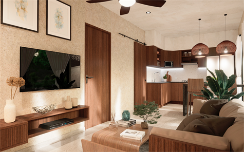 Gorgeous Apartment Avant Garde design for Sale in Tulum 