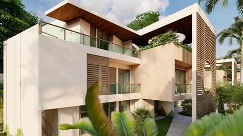 Luxury condominium close to the beach for sale in Cozumel
