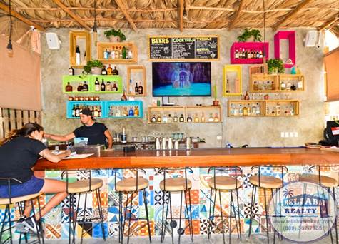 Los Corales beach bar restaurant