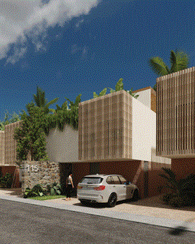 facade - residential lot for sale in Tulum