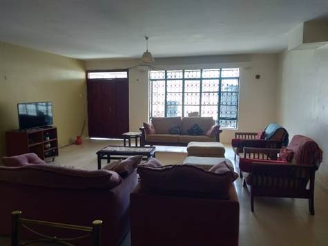 Living room for the house in Athi River