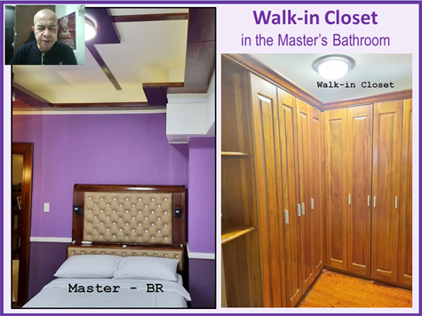 11. Master's Bedroom with Walk-in Closet 